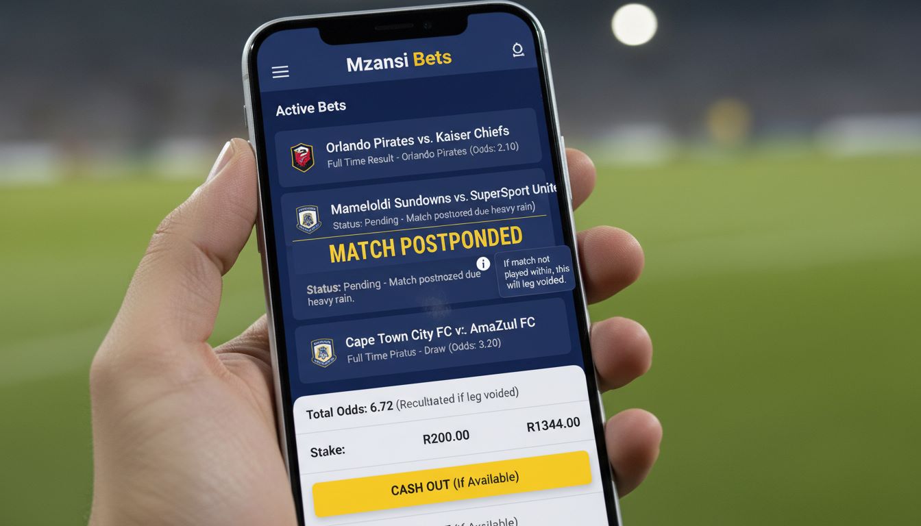 How bookmakers handle postponed matches